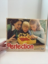 1975 Vintage Lakeside Perfection Board Game - Working - missing one piece