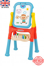 Double-Sided Whiteboard & Chalkboard for Home Office or Classroom Use