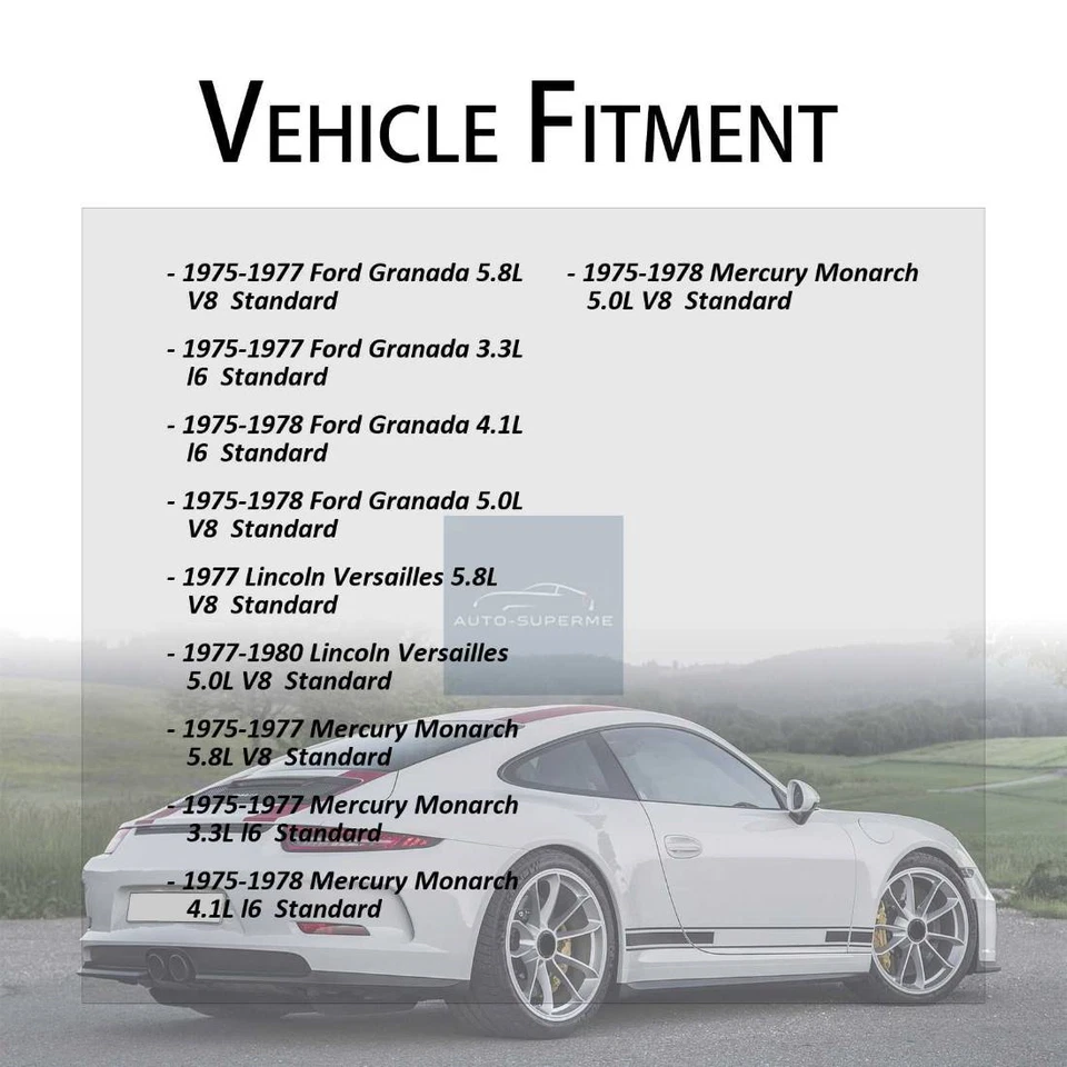 Задний тормозной ротор C-Tek 2x для Mercury Monarch 1975-1977 стандартный - Изображение 2 из 4