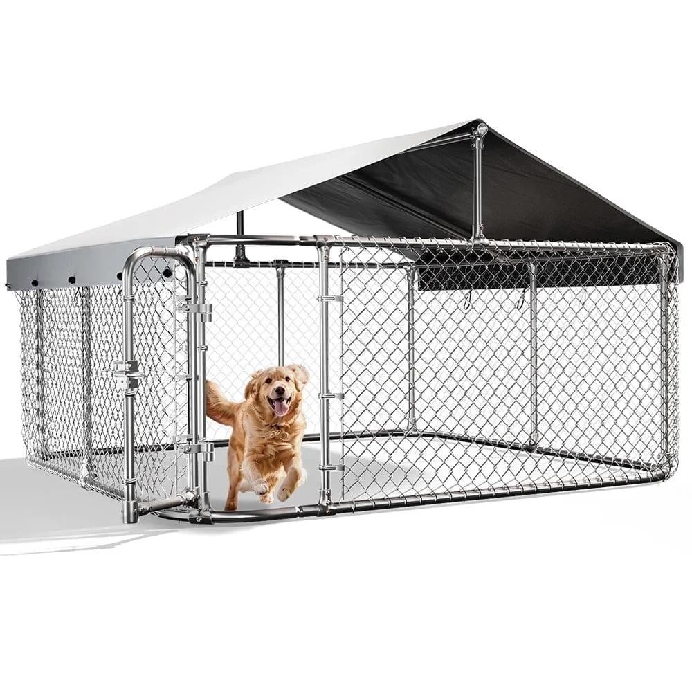 DOMIPET XL Outdoor Dog Kennel Outside Dog Exercise Pen Pet Playpen GIFT FOR PETS