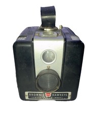 Vintage Kodak Brownie Hawkeye Camera Flash Model UNTESTED