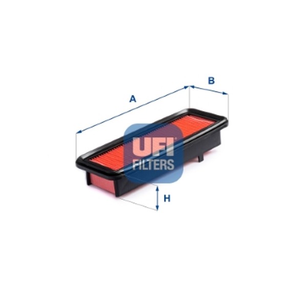 UFI Luftfilter 30.B76.00 Filtereinsatz FüR Nissan Micra 4 K13K K13KK Note E12-image