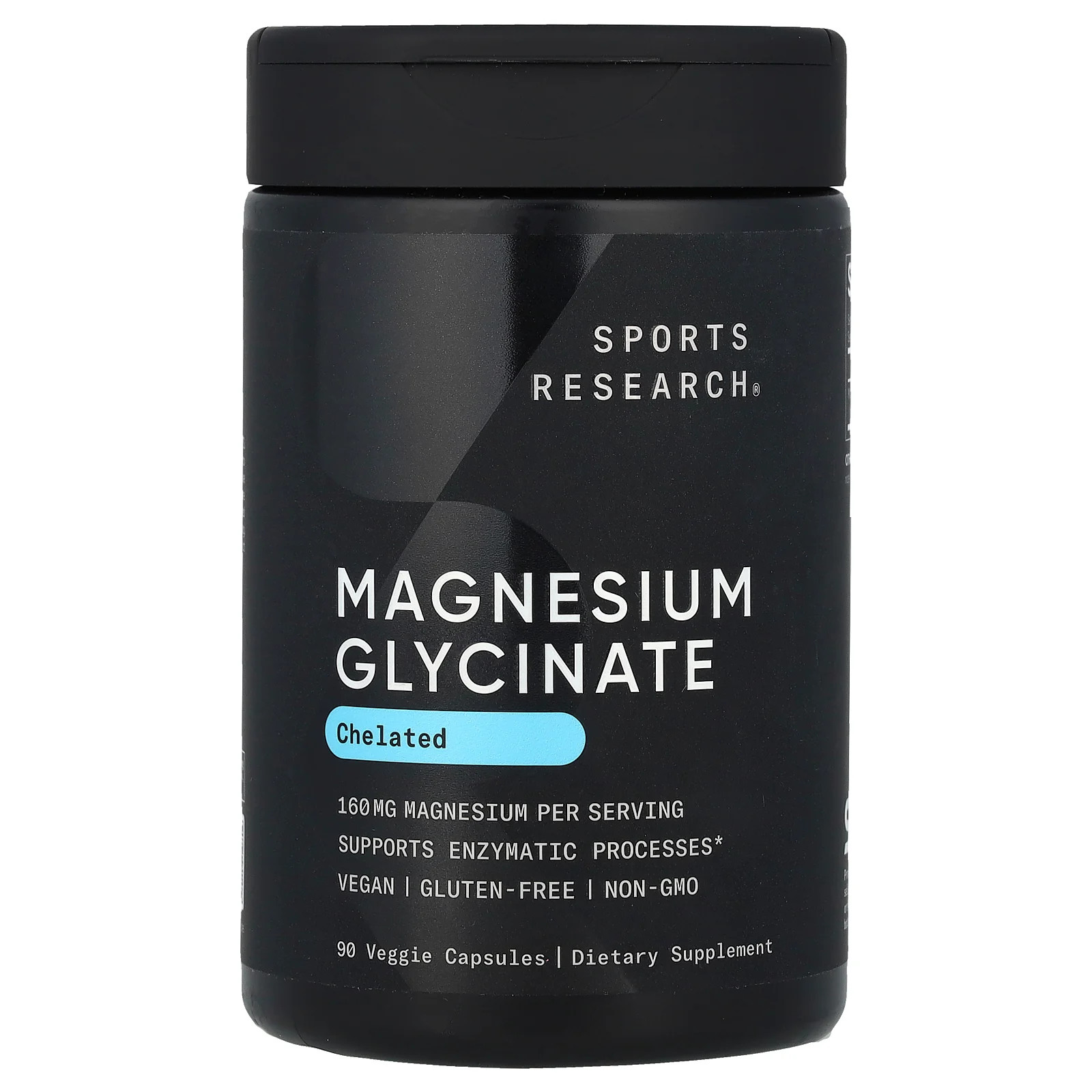 Magnesium Glycinate 90 Veggie Capsules 80 mg per Capsule 4390₽