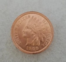 1909-S Indian Head Cent Penny, Gorgeous RED, Superb