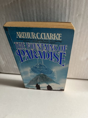 #ad #ad THE FOUNTAINS OF PARADISE by Arthur C. Clarke DEL REY PB 1982 4th SF Acceptable $4.65