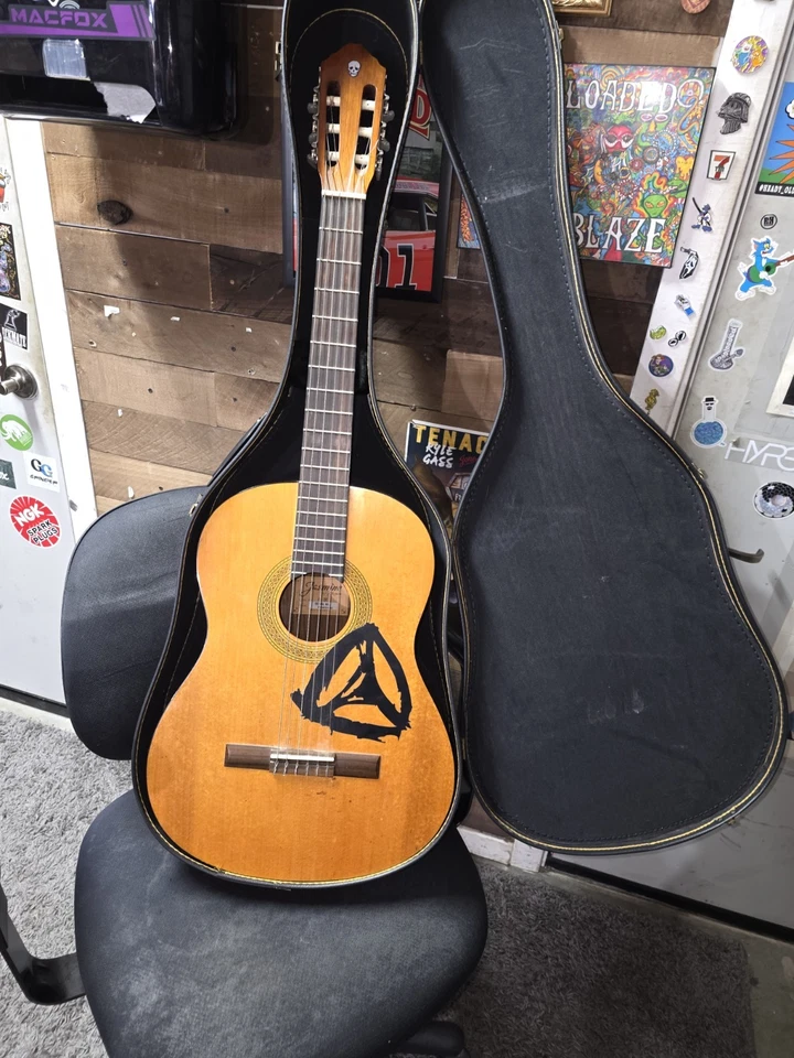 Guitarra clássica de náilon Takamine Jasmine C-20 feita na Coreia pau-rosa bastão personalizado - Imagem 2 de 4