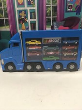 Motorsports Authentics NASCAR Toy Truck Carrier Display Case Hot Wheels Car Van