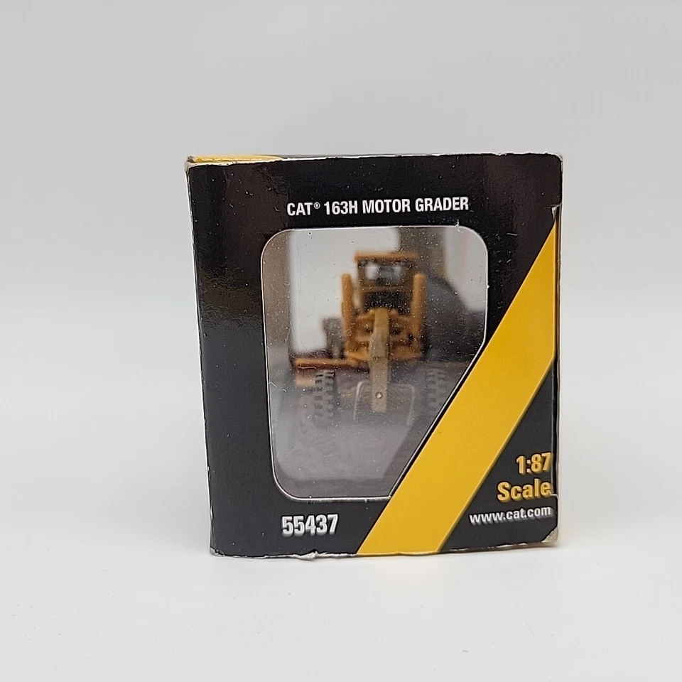 Norscot - CAT 163H Motor Grader - At Work - 1:87 Scale Die-Cast #55437 2008 - Image 3 of 4