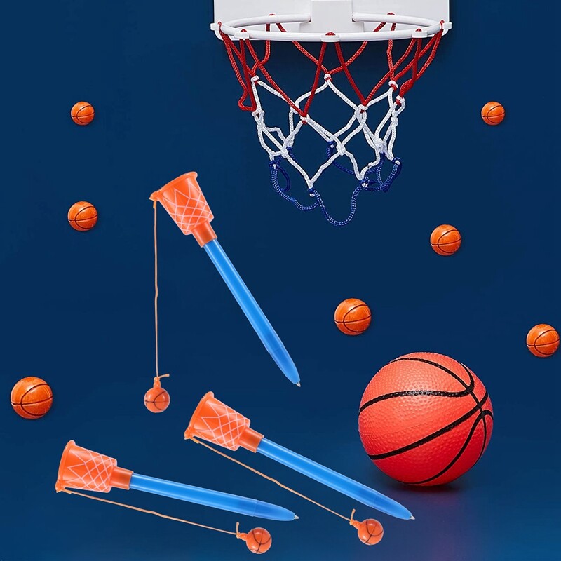 Basketball Hoop Pens,Basketball Party Favors Sports Novelty Pens