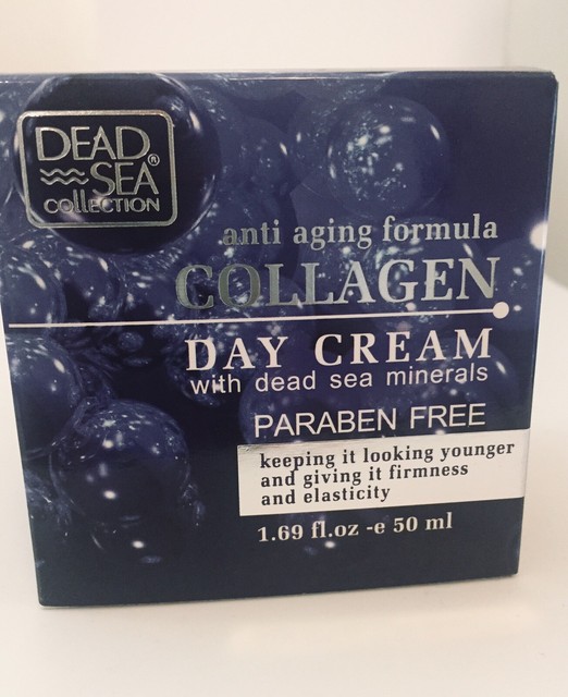 COLLAGEN + Dead Sea Minerals Anti Aging Day Cream 1.69 oz Dead Sea