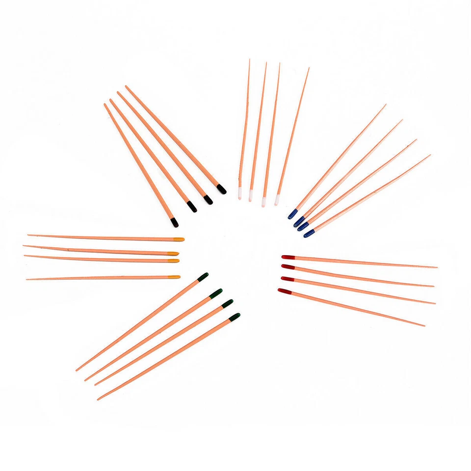 Cónico de papel absorbente de punto de gutta percha endodoncia conducto radicular dental 02/04/06 Foto 4 de 4