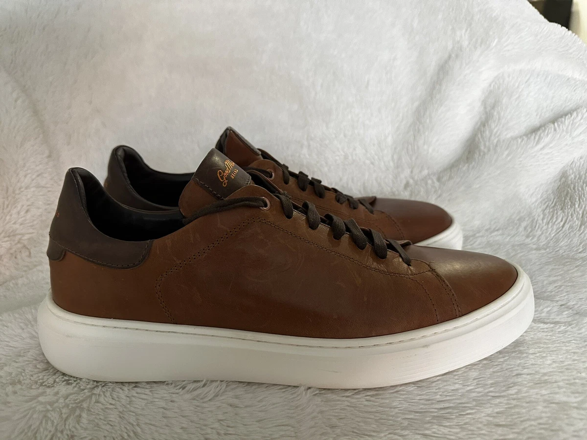 Tan fashion best sale sneakers