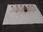 6 ORIGINAL MINI EMBOSSED COCA COLA/TRADEMARK REGISTERED- AROUND CENTER OF BOTTLE — photo 5