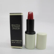 Ultima II Beautiful Nutrient Lipcolor (RUBY CRYSTAL ) 0.14 oz NIB