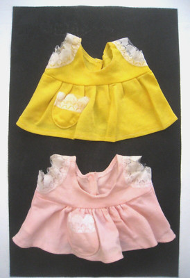 Vtg 1977 Knickerbocker Toy Co. 16'' Baby Holly Hobbie Doll - Dresses Only Lot 2