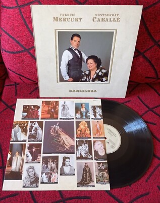 FREDDIE MERCURY MONTSERRAT CABALLE *Barcelona* ORIGINAL 1988 Spain