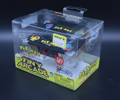 Super impulse Tiny Arcade Miniature Video Game Pac-Man Tabletop Edition-No Batts