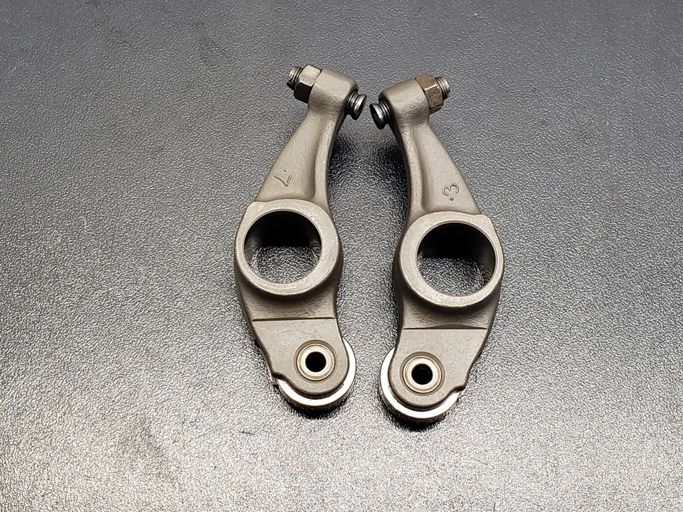 2003 - 2008 Honda Pilot Rear Exhaust Rocker Arm OEM 14626-P8A-A00 14627-P8A-A00 - Image 2 of 4