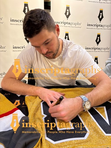 Tomas Hertl Autographed Vegas Golden Knights Gold Jersey IGM COA Signed - Picture 2 of 7