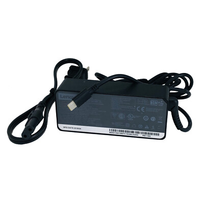 NEW Genuine Lenovo USB-C AC Adapter Charger ThinkPad T14 T14s P14s T15 Laptop