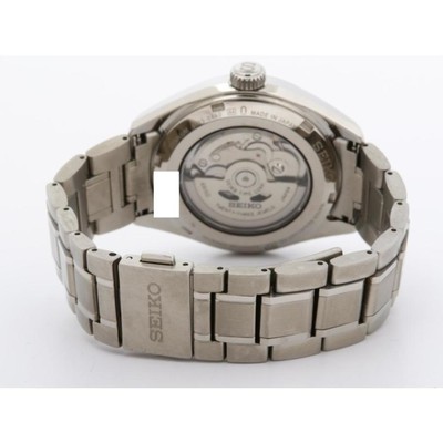 SEIKO PRESAGE SARX057 6R15 Black Tinanium Jet Dial Men