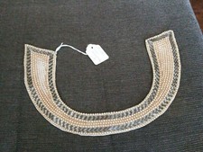 Vintage 1950 beaded Collar Satan backed.