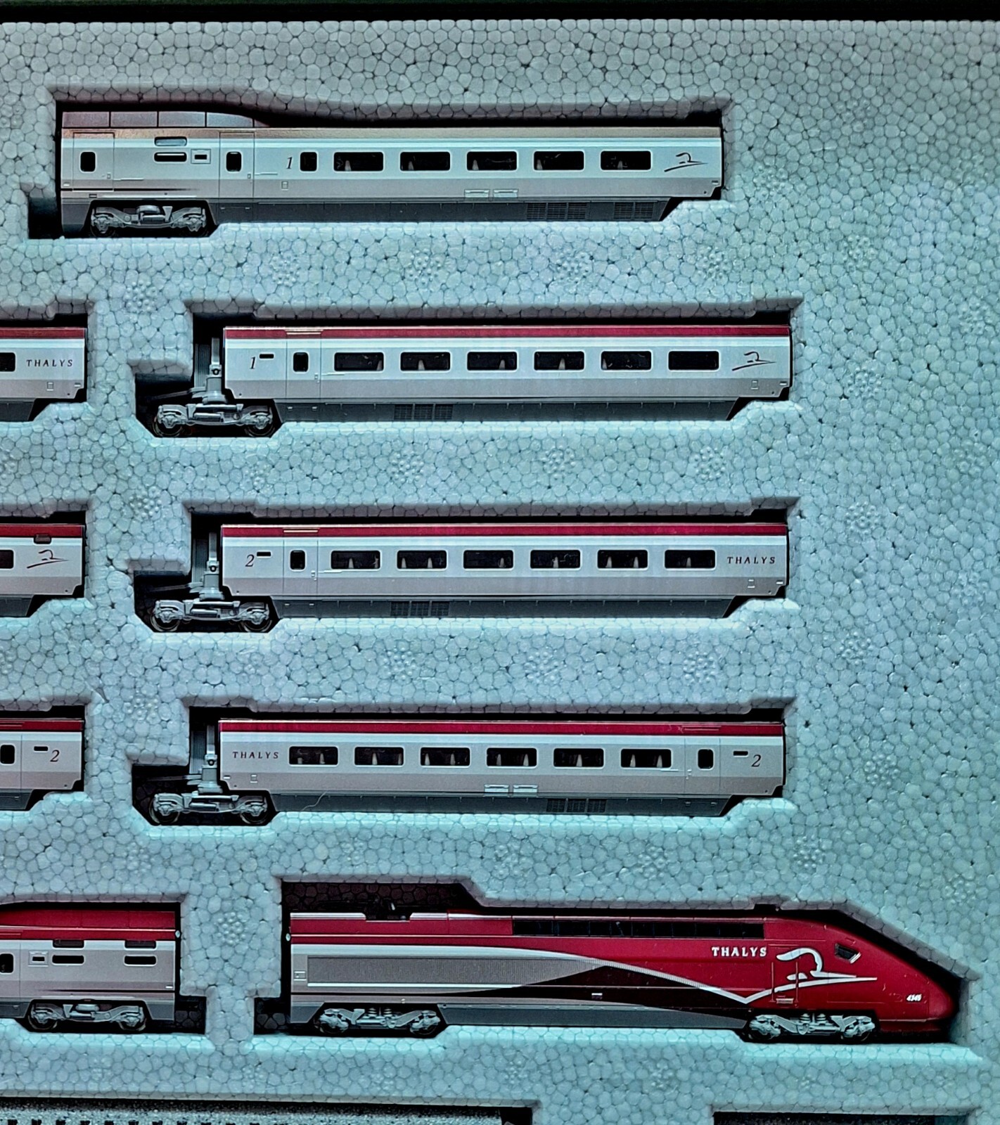 Kato N Scale Thalys 101658 10 Car Set TGV Kato N Gauge Passenger Train
