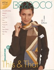 Berroco Knitting Crochet Pattern Book 214 This  That 18 Designs Women Children