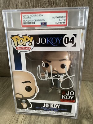 Jo Koy Signed Funko comedy Pop PSA encased #04 White auto | eBay