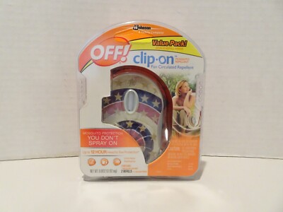 OFF! Clip-On Mosquito Repellent Fan Circulated Repellent NEW Limited Edition