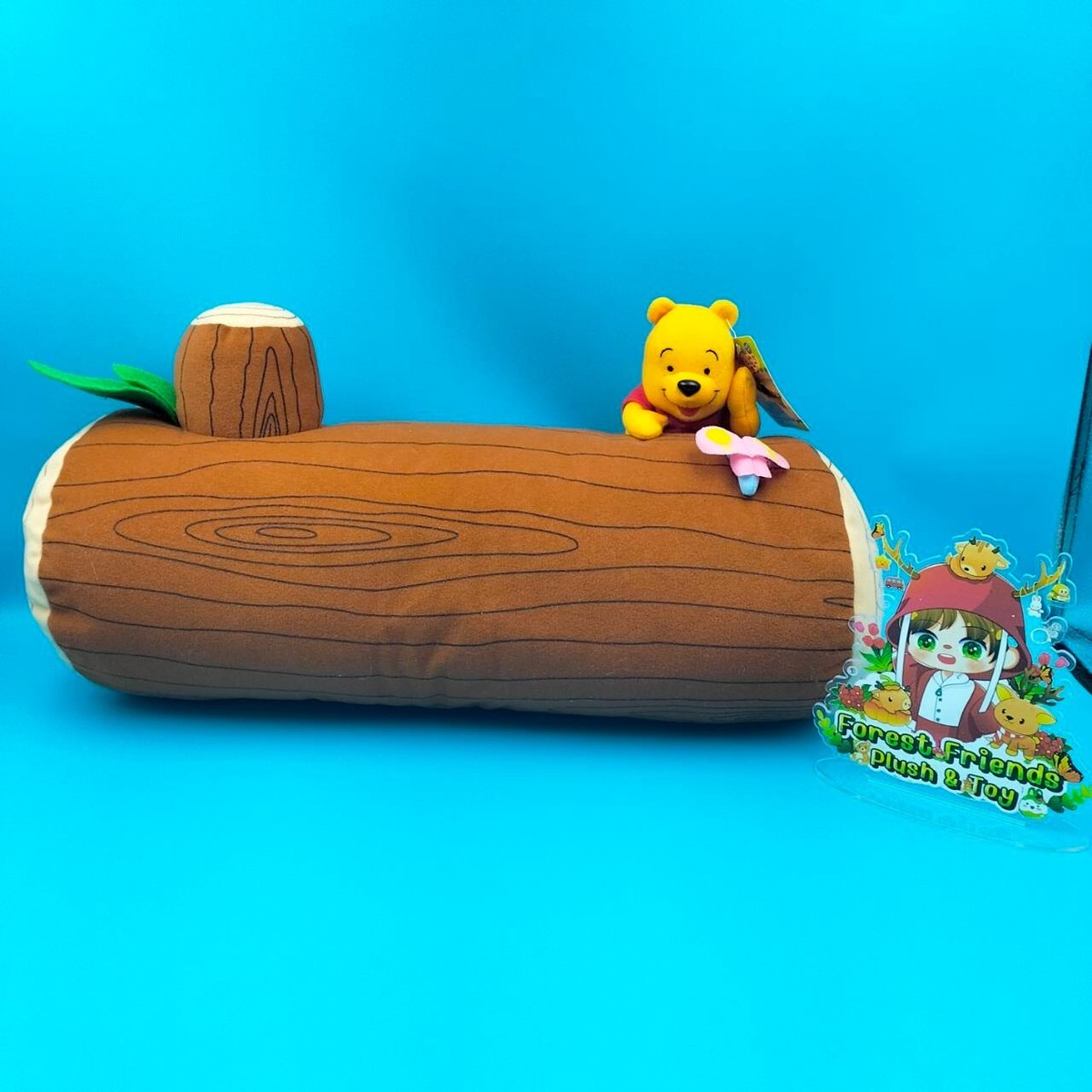 Winnie The Pooh Disney SEGA 2002 Pooh Timber BIG Plush 18 Stuffed