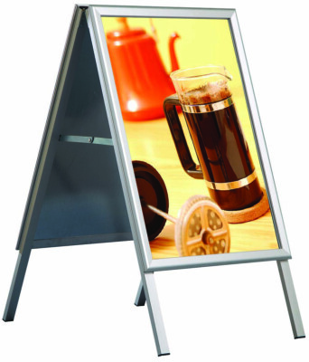 Kundenstopper A1 Indoor Plakatständer Gehwegaufsteller Werbeträger Werbetafel