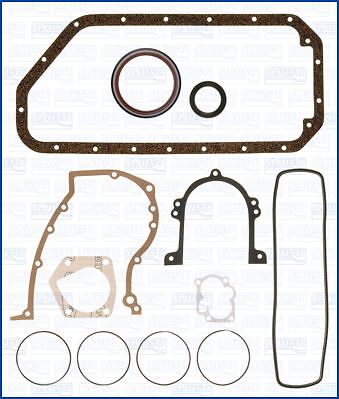 Gasket Set, crank case for SKODA:130,RAPID,ESTELLE,FAVORIT,130 Sedan - Picture 1 of 3