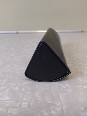 Vintage FENDI Black Hard Eyeglass Sunglasses Case Twist Triangle FENDI TWIST BLACK TRIANGLE Eyeglass Sunglasses HARD  main image 3