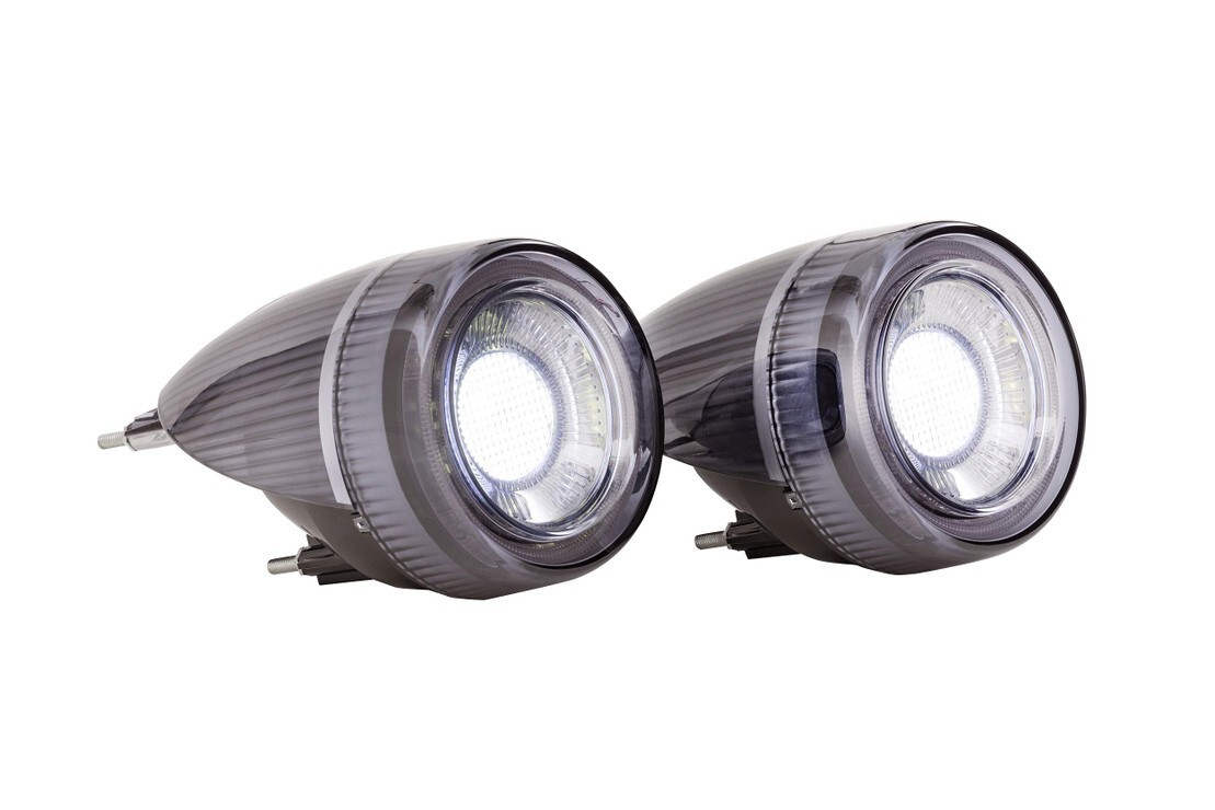 Morimoto XB LED Tail Lights: Ferrari F430 2005 - 2010 (Set/Smoked)