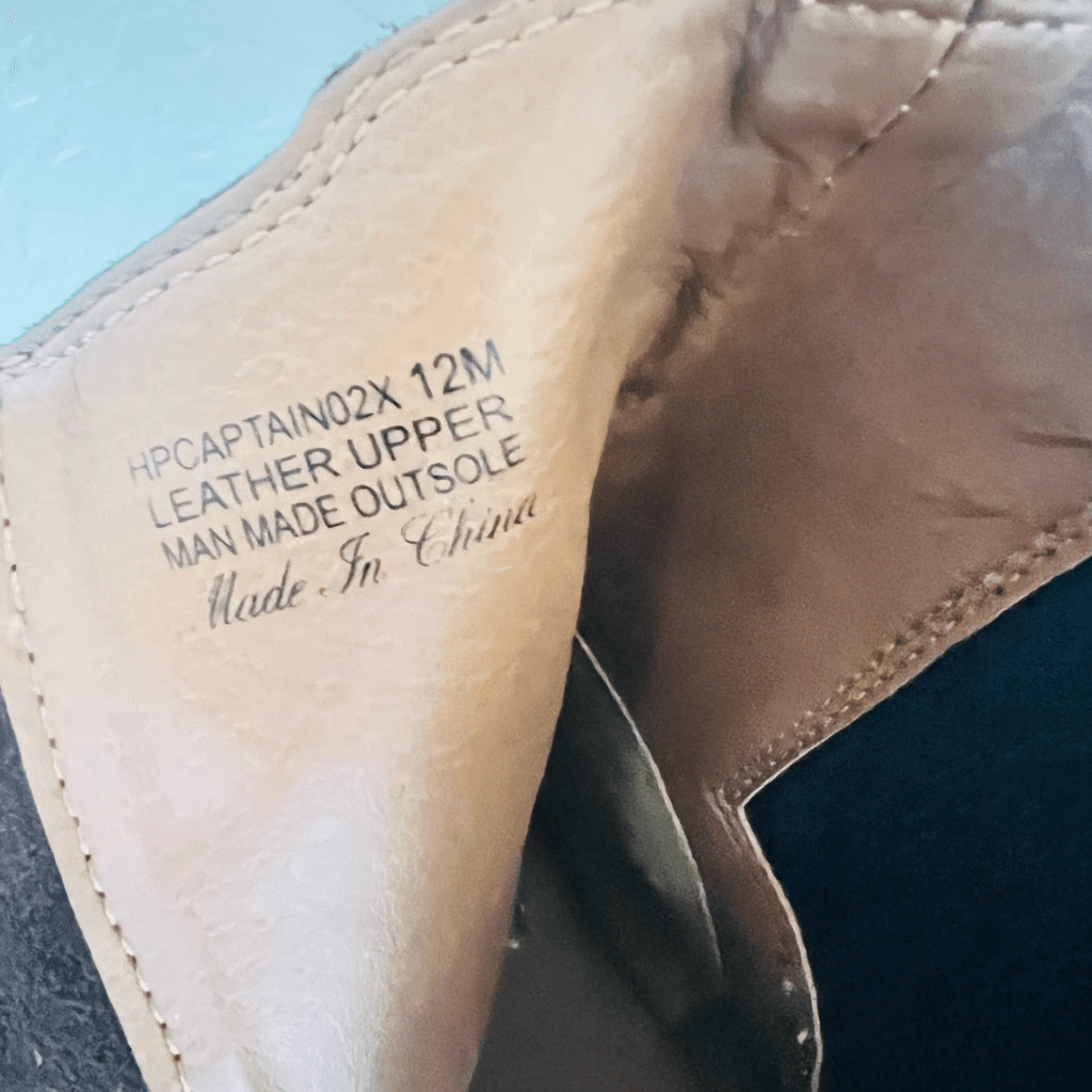 SAOLA Stivaletto DONALD PLINER CAPTAIN suola con fibbia camoscio marrone scuro taglia 12 nuovo con etichette