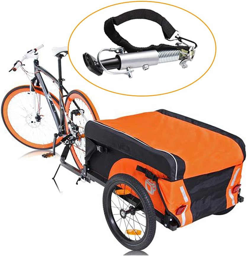 Universal Bicycle Trailer Coupler Bike Trailer Hitch Attachment Hitch Linker Con