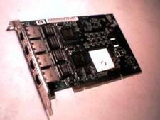 PCI-X Quad 4-port Gigabit Network Card HP D34...