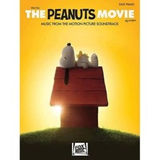 THE PEANUTS MOVIE MUSIC BOOK FOR EASY PIANO SONGBOOK CHARLIE BROWN NEW ON SALE