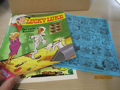 Lucky Luke # 50 With Poster Insert And Reorder Form