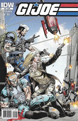 G.I. Joe Comic 22 Cover A First Print 2010 Chuck Dixon Cal Crossley Uyetake IDW