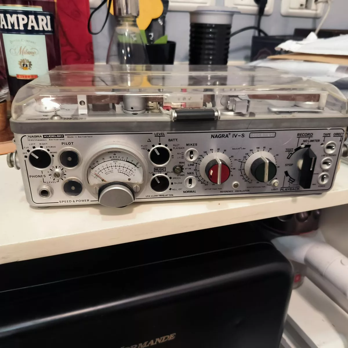 NAGRA Ⅳ-S （ステレオ ナグラ）Quantegy新品テープ付