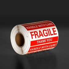 1 Roll  Fragile Stickers Fragile Label Sticker Handle With Care Mailing 500 2x3