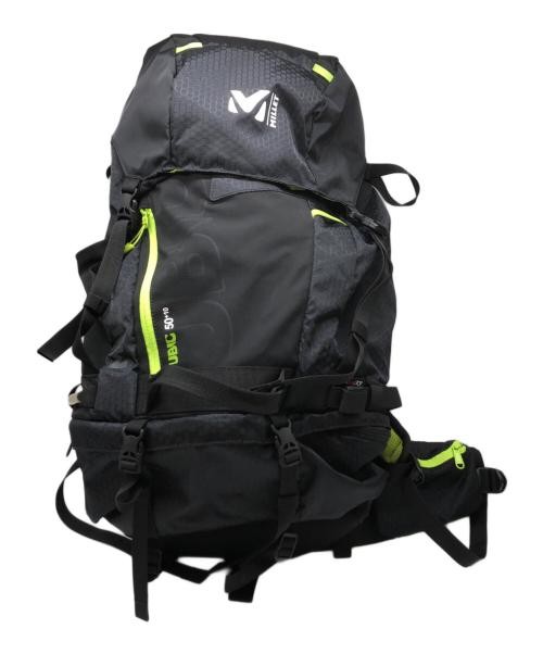 Mochila MILLET UBIC 50+10 negra x verde