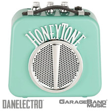 Danelectro Honeytone N-10 Mini Guitar Amp, Aqua
