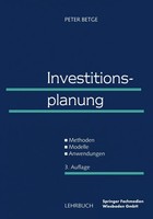Peter Betge | Investitionsplanung | Taschenbuch | Deutsch (1998) | X