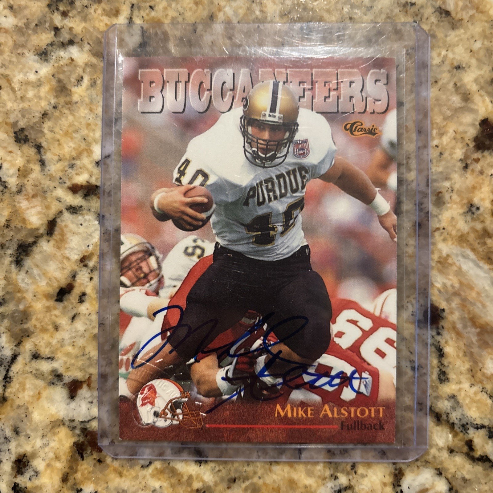 Mike Alstott #49 1996 Classic NFL Rookies