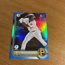 Maikol Escotto 2022 Bowman First Edition Prospect #BPPF-52 Blue Foil /150
