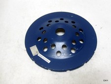 7" Double Row Unthreaded Concrete Diamond Grinding Cup Wheel Disc Grinder