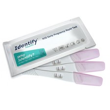 hCG Pregnancy Test 3 Pack Early Detection Rapid Urine Dip Stick for Home ...
